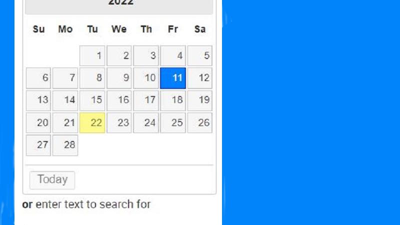 This Day in History calendar and text search