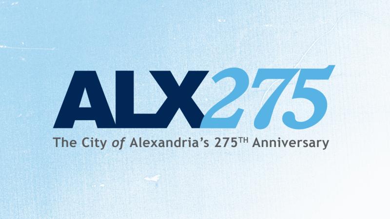 ALX275 logo on blue background