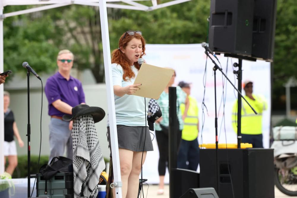 Reading of proclamation at Alexandria Pride 2026