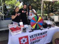 Veterinary Emergency Group tent