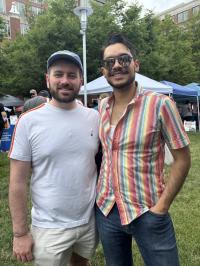 People posing for picture at Alexandria Pride 2026