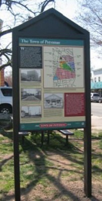 Del Ray Interpretive Sign: The Town of Potomac