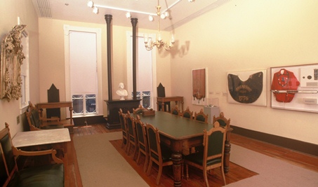 Friendship Firehouse Meeting Room with Exhibits