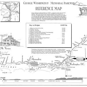 George Washington Memorial Parkway Reference Map