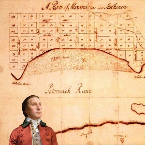 George Washington and the 1749 map of Alexandria