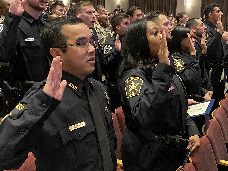 Sean Casey, Alexandria Sheriff's Office Captain, Graduates Public