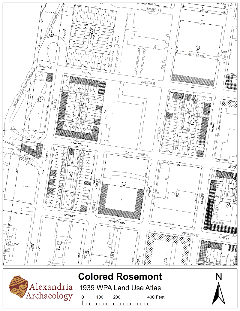 1939 WPA map, black and white