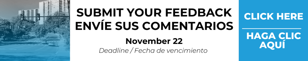 Click here to submit your feedback / Haga clic aquí para enviar sus comentarios