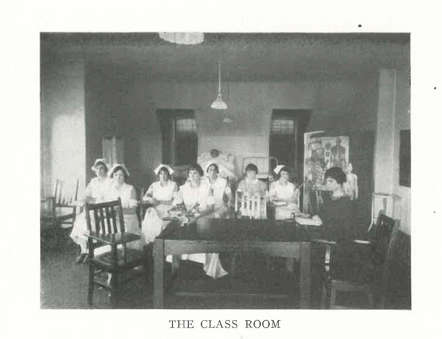 nurses in a classroom