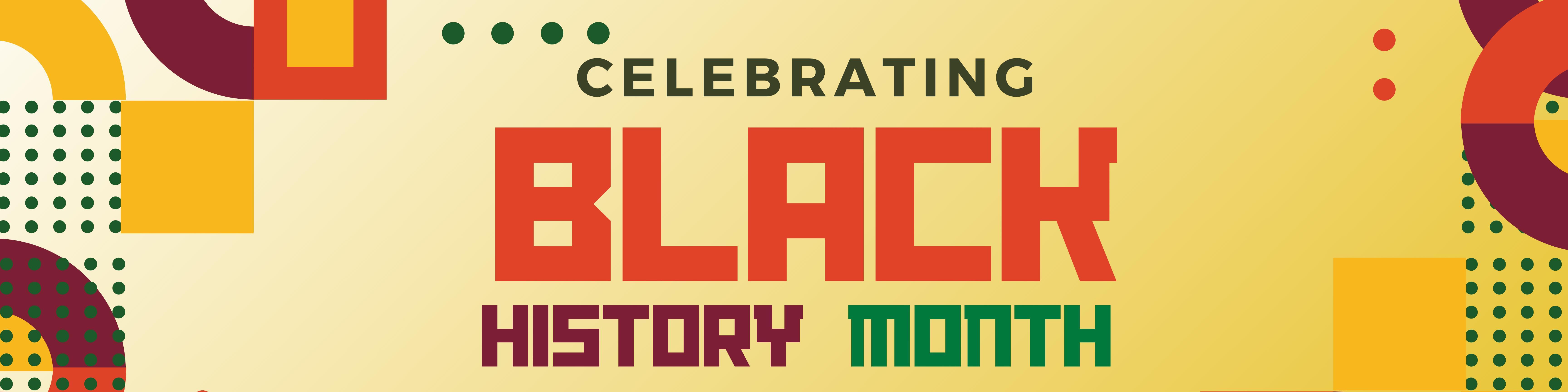 Black History Month banner