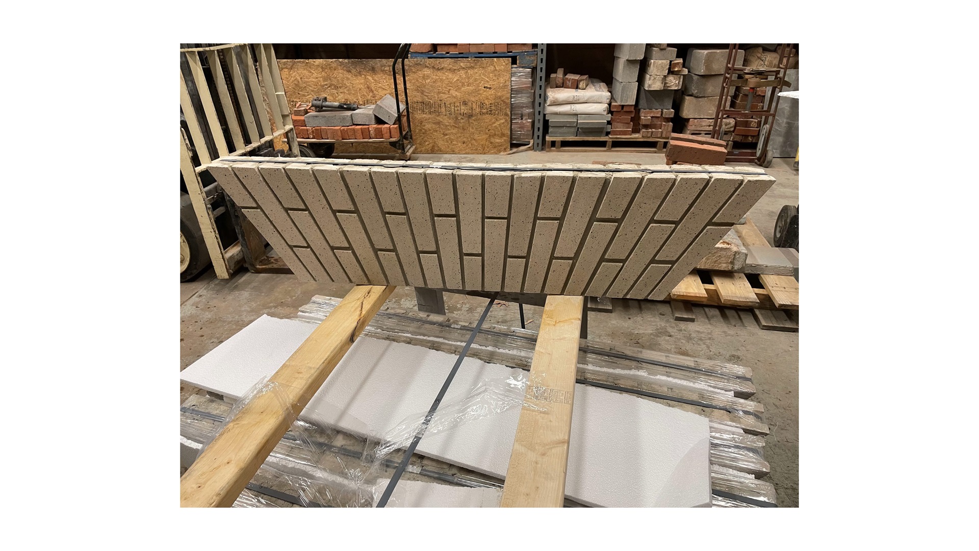 new brick jack arches, or lintels