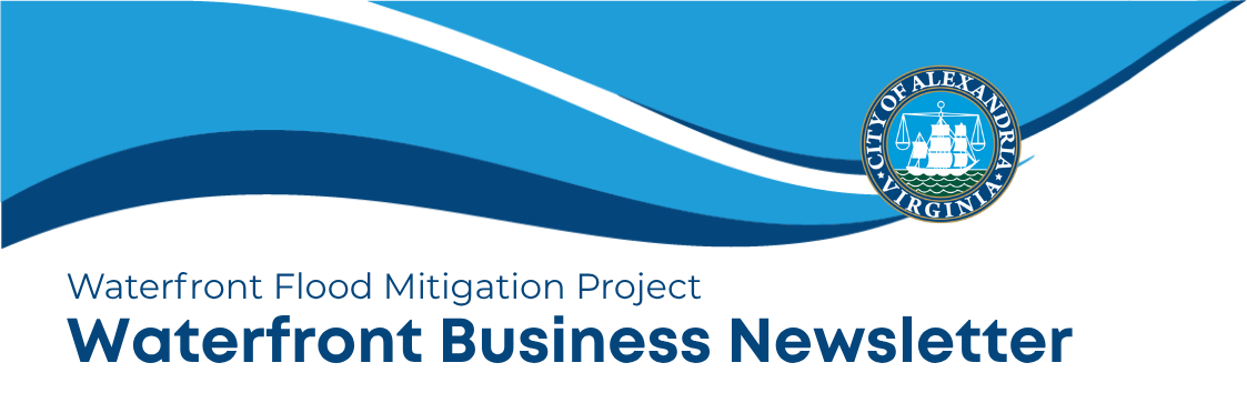 Waterfront Business Newsletter Header