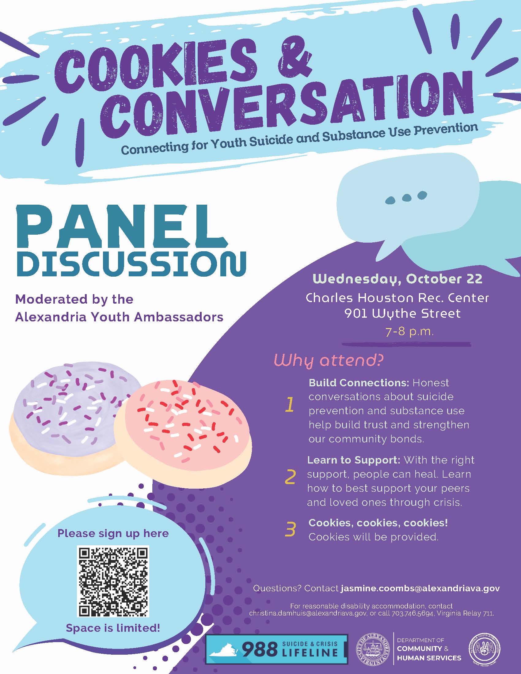 Cookies and Conversation event