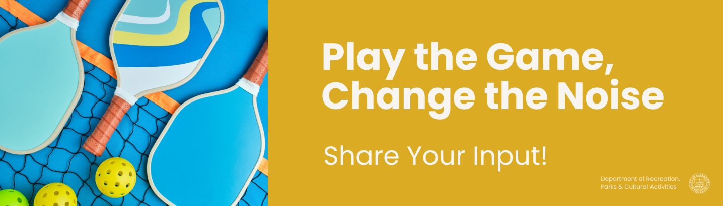 Quiet Pickleball Banner