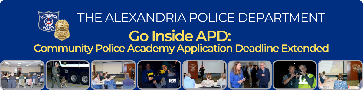 Community Police Academy Application Deadline Extended