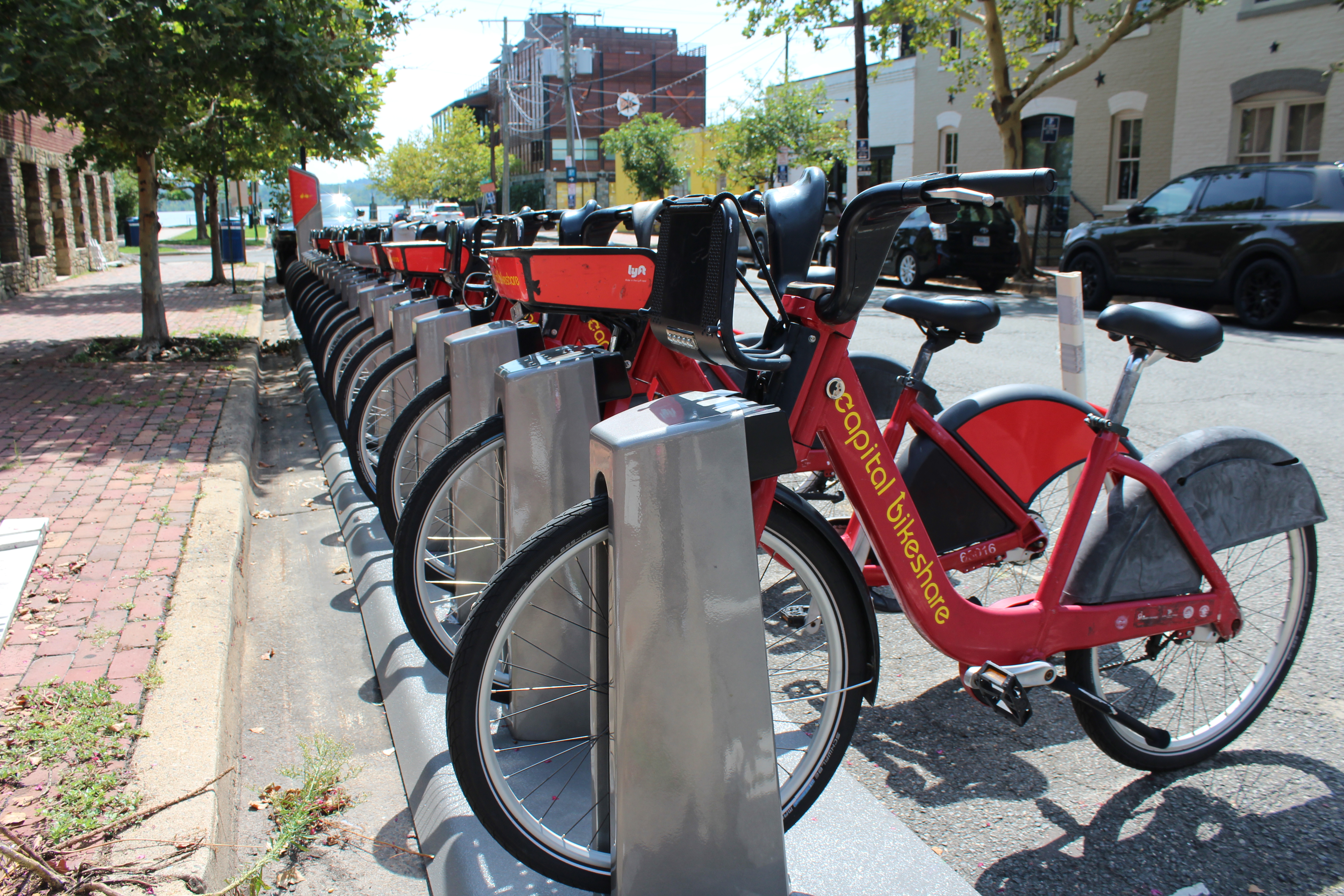 Capital Bikeshare Station in Old Town