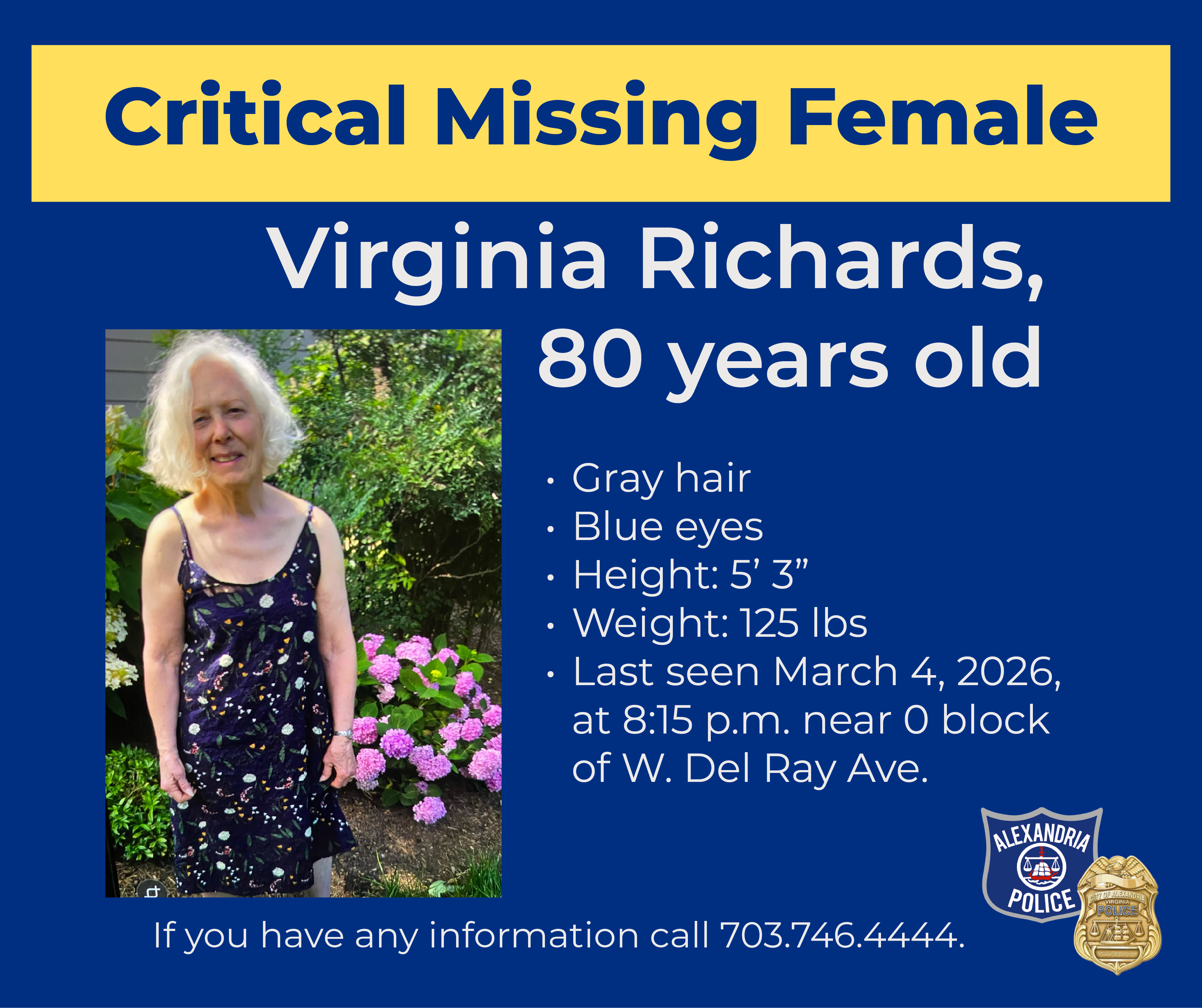 Critical Missing Person