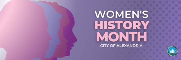 Women's History Month banner