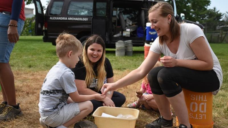 The public is invited to observe archaeologists at work at the Shuter's Hill site