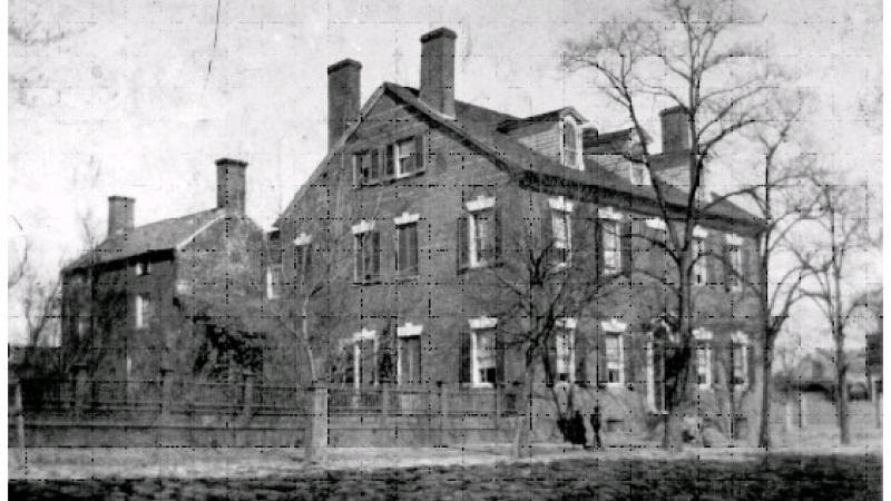 The Lloyd House in the 1800s