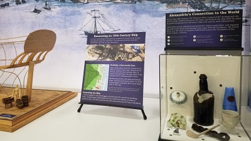 Alexandria Archaeology Museum Ship Exhibit (2019)
