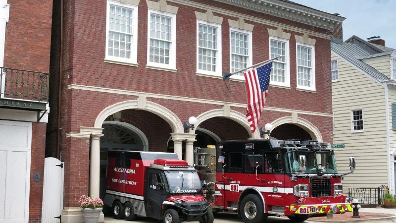 Fire Station 201 is located in Old Town at 317 Prince St.