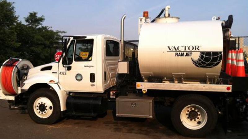 City Sewer Vac Truck photo