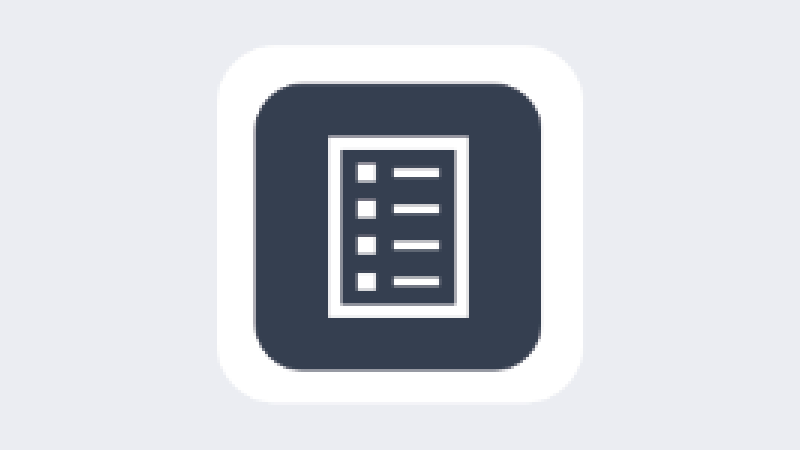 A graphic representation of a list