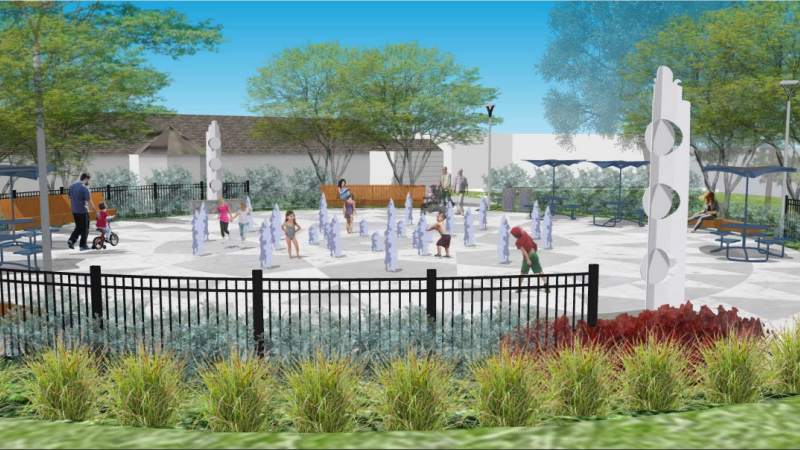 Colsanto Spray Park Design