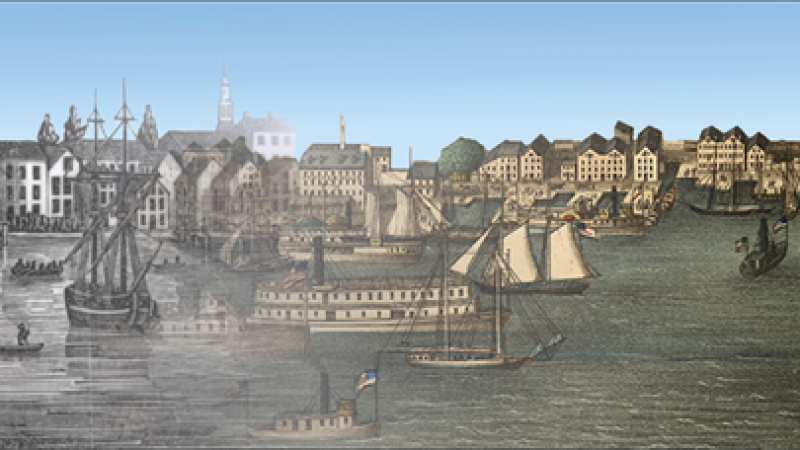 Alexandria Old New Panorama Image