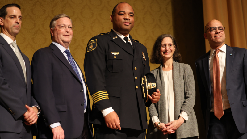 group at chief swearing in ceremony