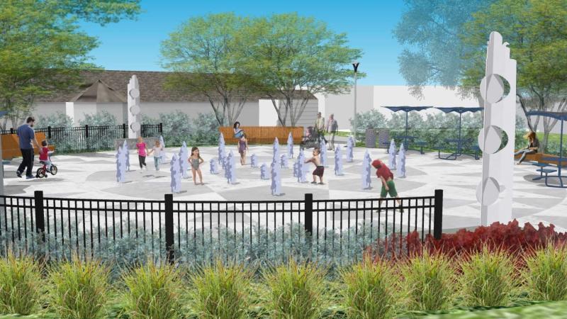Visualization of the future Colasanto park