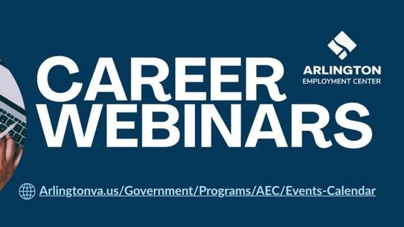 Arlington Employment Center Career Webinars - December 2025