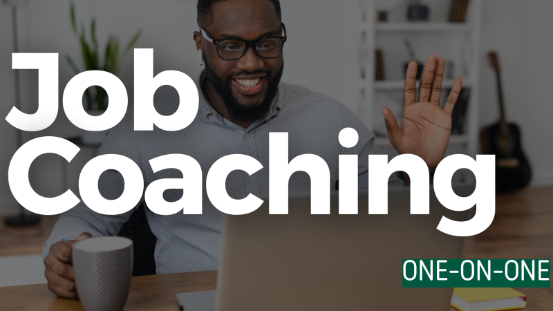 One-on-One Job Coaching Card Banner 3