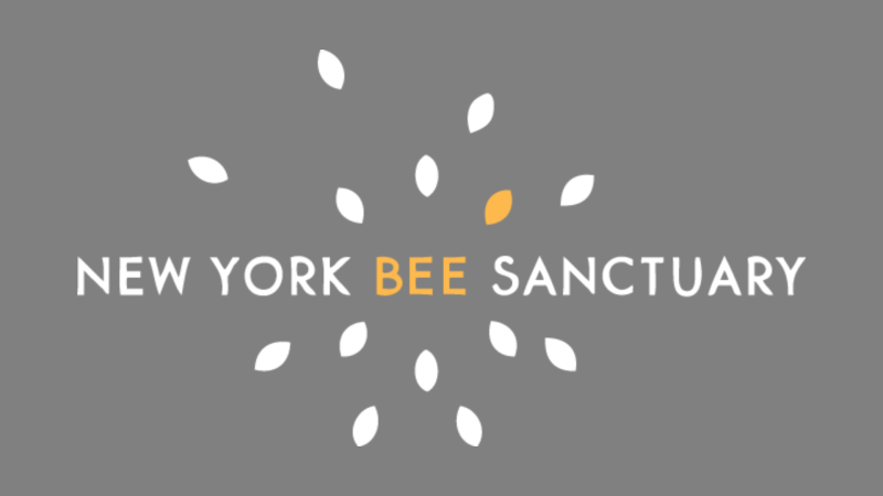 Logo of the New York Bee Sanctuary logo 2