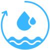 Eco-City water icon