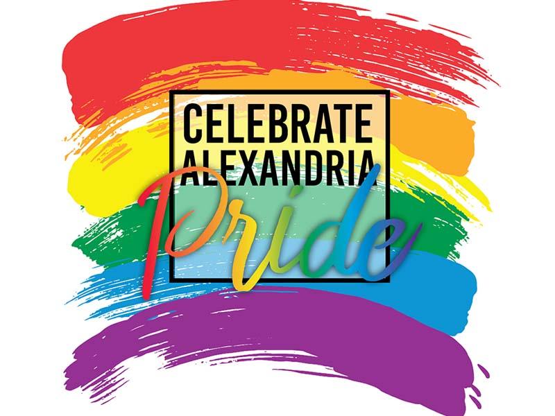 Celebrate Alexandria Pride Graphic