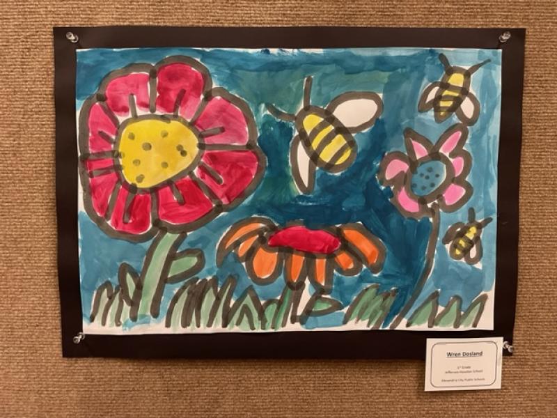Earth Day student artwork 2023