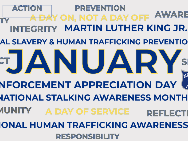 January Word Cloud