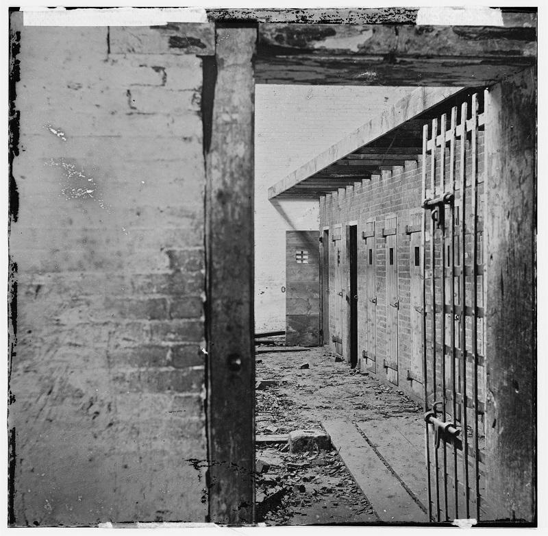 1315 Duke Street, Slave Pen interior, 1860s LOC