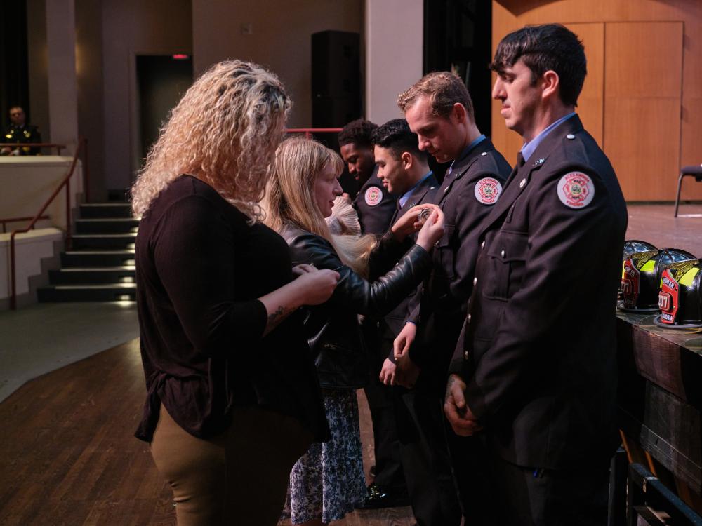 On Jan. 5, 2023, the Alexandria Fire Department welcomed and celebrated 17 new firefighter/EMTs who completed more than 6 months of training at the academy.