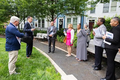 HUD Walking Tour of Federally Assisted Properties in Alexandria May 2024