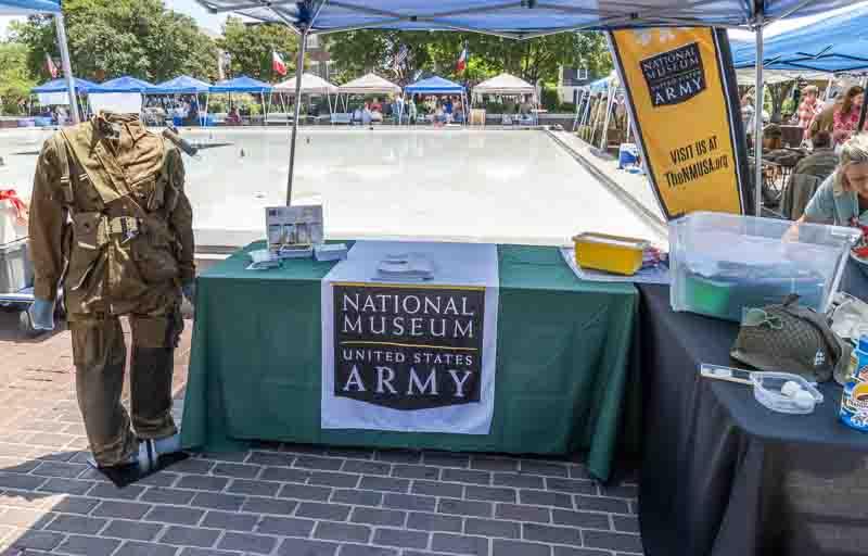 National Museum of the United States Army table