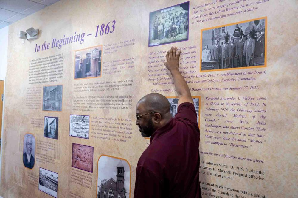 History panel "In the beginning -- 1863"