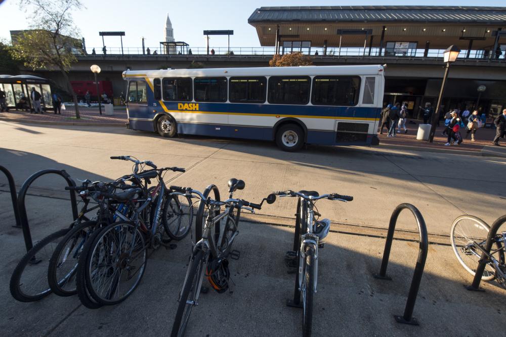 bikes outside King Street metro
