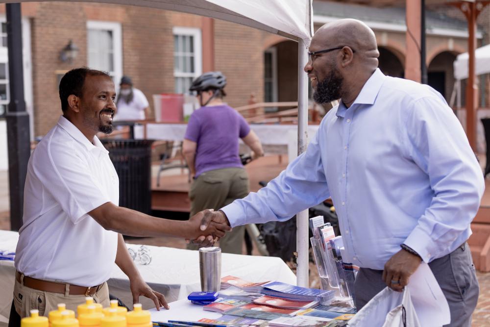 City Official at GO Alex table