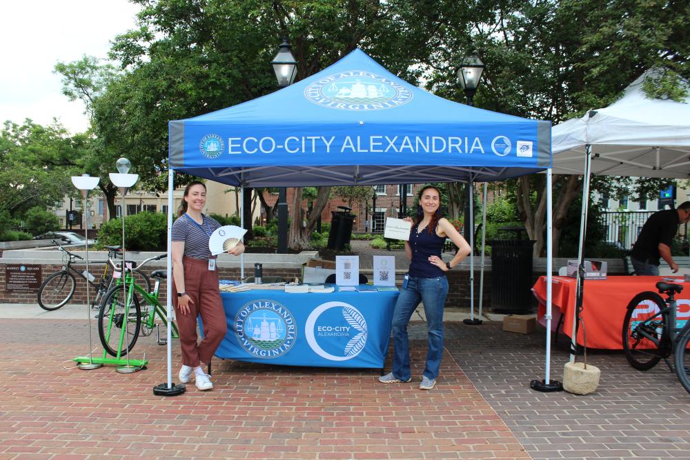 Eco-City Alexandria tabling
