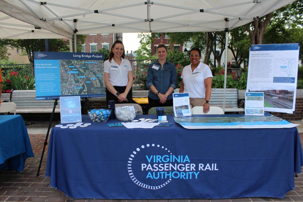 Virginia Passenger Rail Authority table