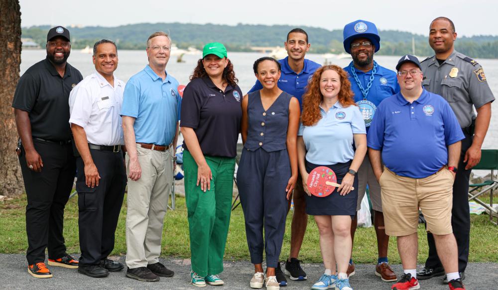 A group shot of ten City officials