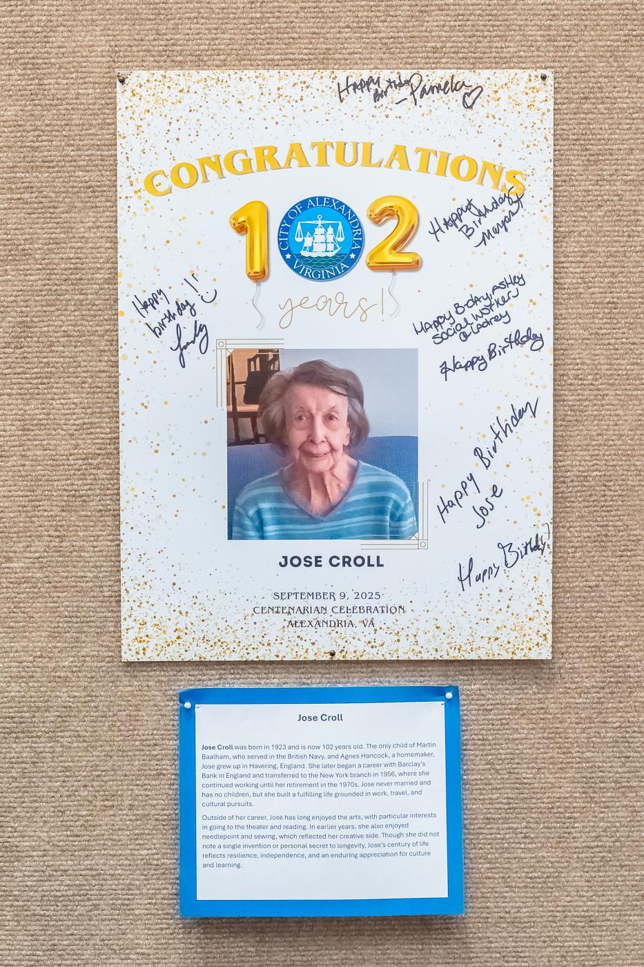 Centenarian Celebration